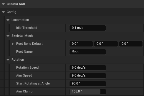 Anim Instance Settings