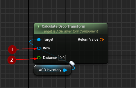 Calculate Drop Transform