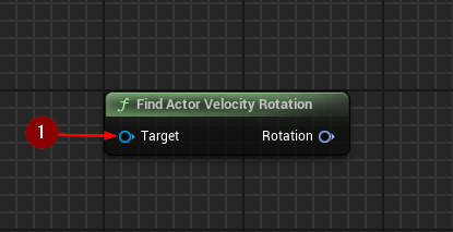 Find Actor Velocity Rotation