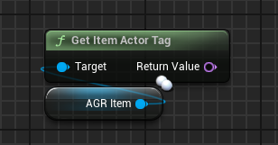 Get Item Actor Tag