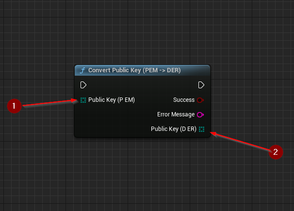 Convert Public Key