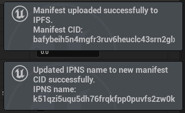 Manifest Notification