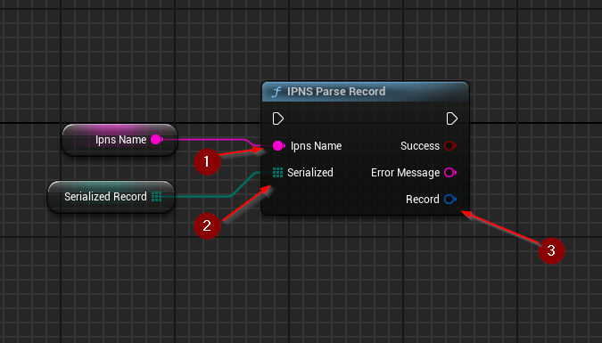 IPNS Parse Record